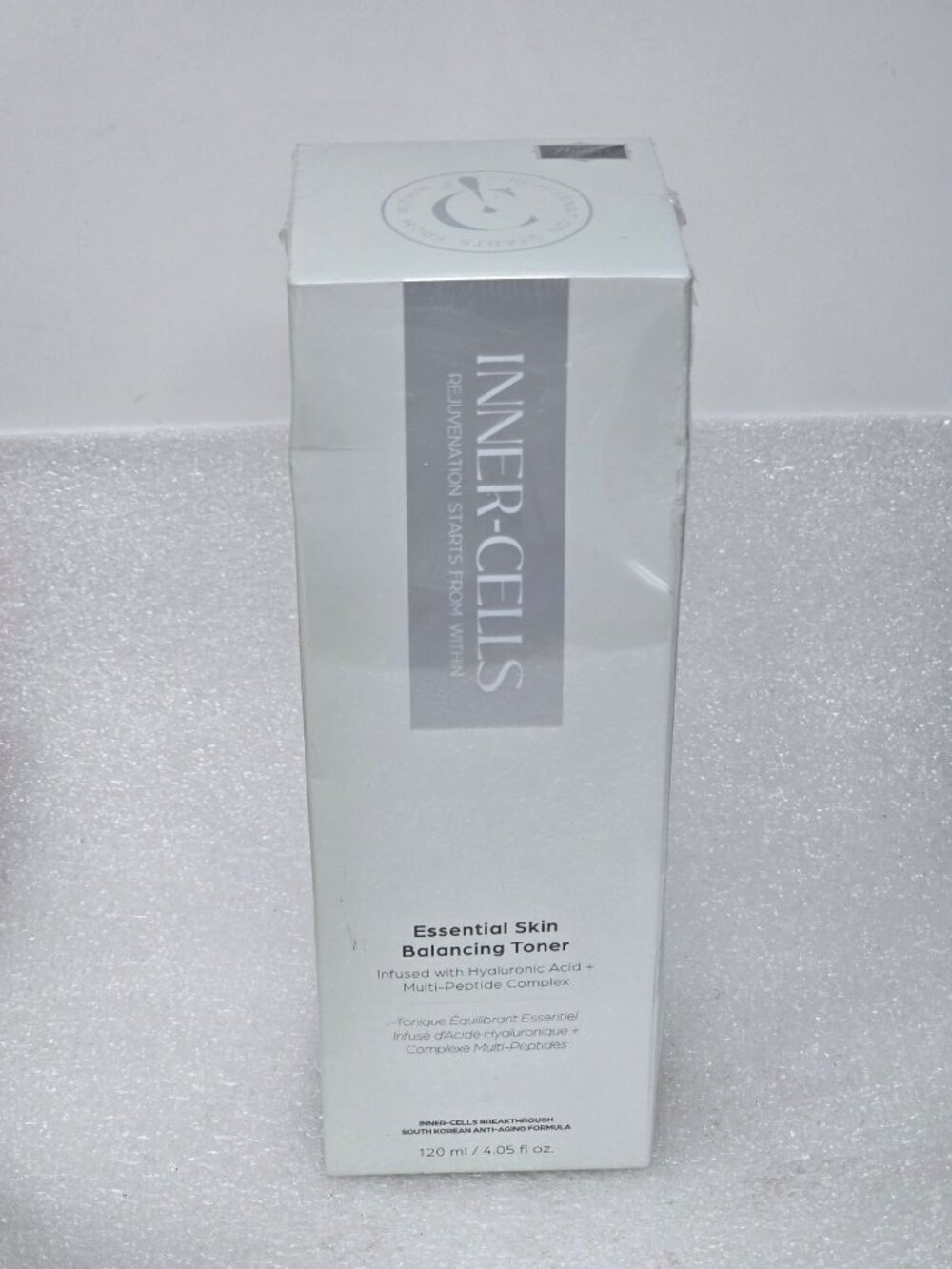 Inner-Cells Essential Skin Balancing Toner Hyaluronic AcidMulti-Peptide Complex